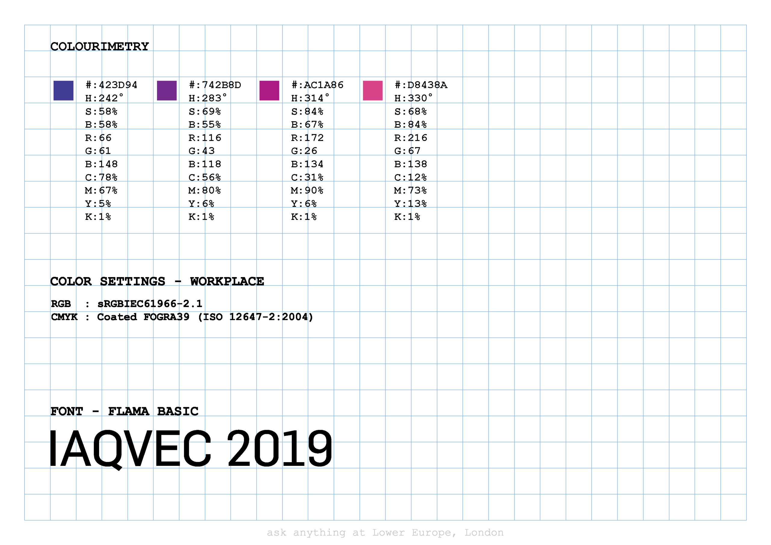 IAQVEC - colorimetria e sistema cromatico