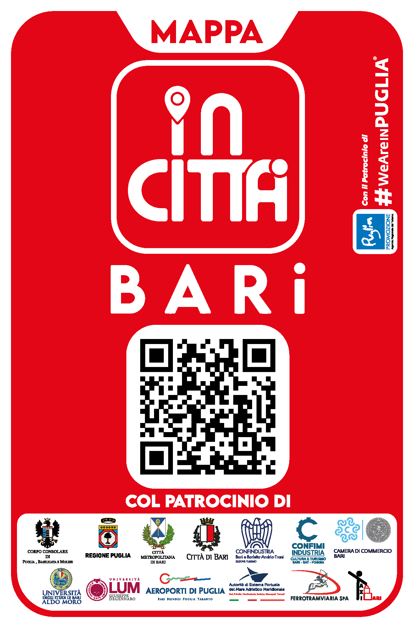 Sticker adesivi brandizzati INCITTÀ BARI